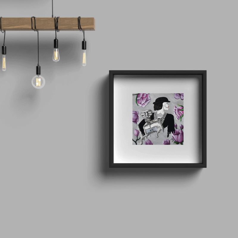 Décorez votre maison avec un tableau Chanel